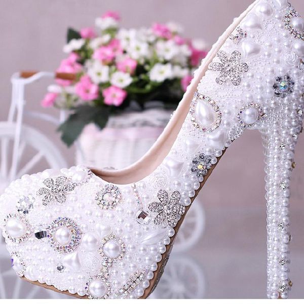 dress shoes luxurious elegant 14cm super high heel wedding woman party prom bridal with imitation pearl, Black
dress shoes luxurious elegant 14cm super high heel wedding woman party prom bridal with imitation pearl, Black