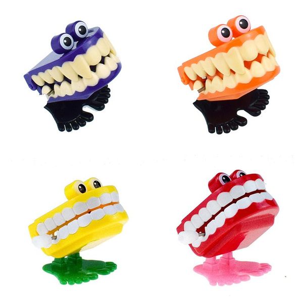 1pcs funny jumping tooth toy clockwork game abs spring wind up toys nice gift 4colors party favor
1pcs funny jumping tooth toy clockwork game abs spring wind up toys nice gift 4colors party favor