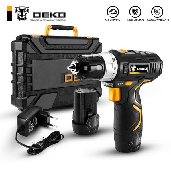 professiona electric drills deko gcd12du3 12v set5 screwdriver cordless drill mini wireless power driver dc lithium-ion battery 3/8-inch 2-s
professiona electric drills deko gcd12du3 12v set5 screwdriver cordless drill mini wireless power driver dc lithium-ion battery 3/8-inch 2-s