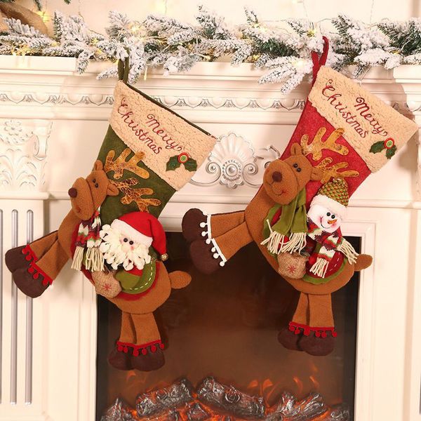 christmas stockings gift bags decorations party door and window pendant
christmas stockings gift bags decorations party door and window pendant