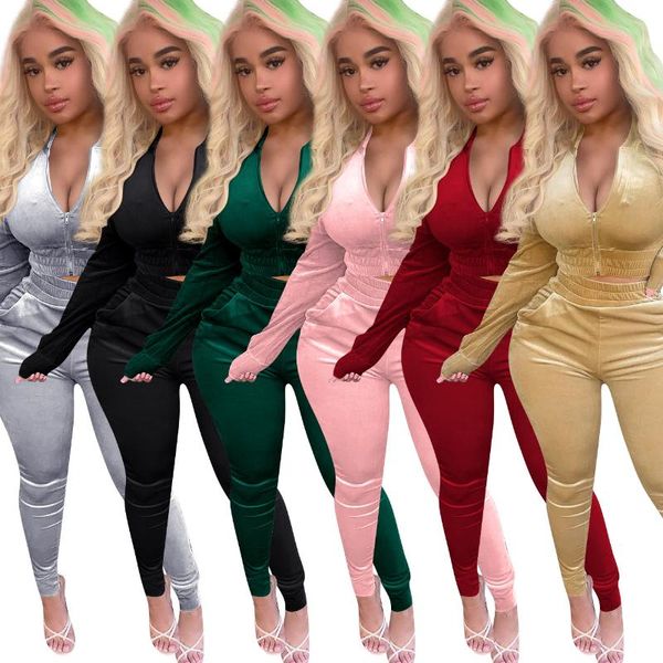 women's tracksuits woman outfit two piece sets solid color autumn winter sport tracksuit long sleeve and pants women suit workout cloth, Gray
women's tracksuits woman outfit two piece sets solid color autumn winter sport tracksuit long sleeve and pants women suit workout cloth, Gray