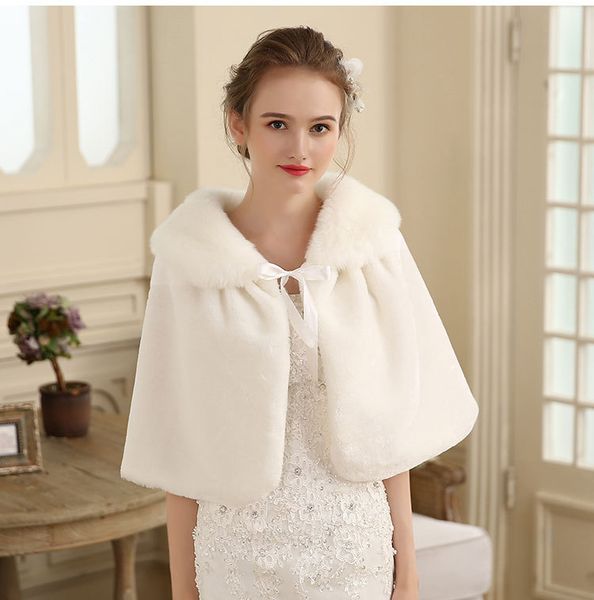 wraps winter bridal capes for wedding dress faux fur shawl wrap bridesmaid wraps warmer women with ribbon cloak, White
wraps winter bridal capes for wedding dress faux fur shawl wrap bridesmaid wraps warmer women with ribbon cloak, White