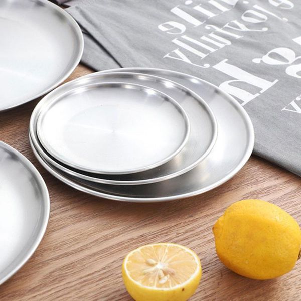 plate sets serving dishes dinner multipurpose round stainless steel tray mirror polish finished kitchen 34cm & plates
plate sets serving dishes dinner multipurpose round stainless steel tray mirror polish finished kitchen 34cm & plates