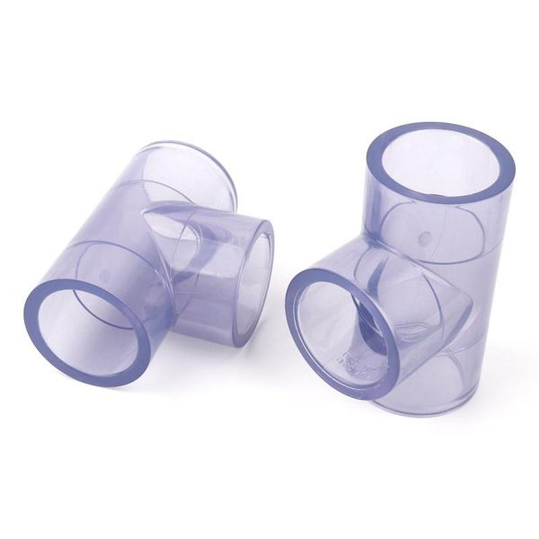 watering equipments 1pc inner dia 40 50mm transparent pvc tee connectors garden irrigation fittings aquarium fish tank diy tools equal pipe 
watering equipments 1pc inner dia 40 50mm transparent pvc tee connectors garden irrigation fittings aquarium fish tank diy tools equal pipe