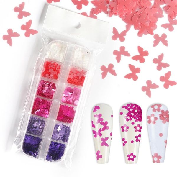 nail art decorations holographic butterfly sequin nails glitter laser shiny slice set spring manicure design decoration accessories tools, Silver;gold
nail art decorations holographic butterfly sequin nails glitter laser shiny slice set spring manicure design decoration accessories tools, Silver;gold
