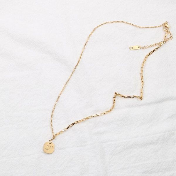 pendant necklaces stainless steel irregular good luck necklace pendants gift for women neck chain punk gothic 2021 fashion accessories jewel, Silver
pendant necklaces stainless steel irregular good luck necklace pendants gift for women neck chain punk gothic 2021 fashion accessories jewel, Silver