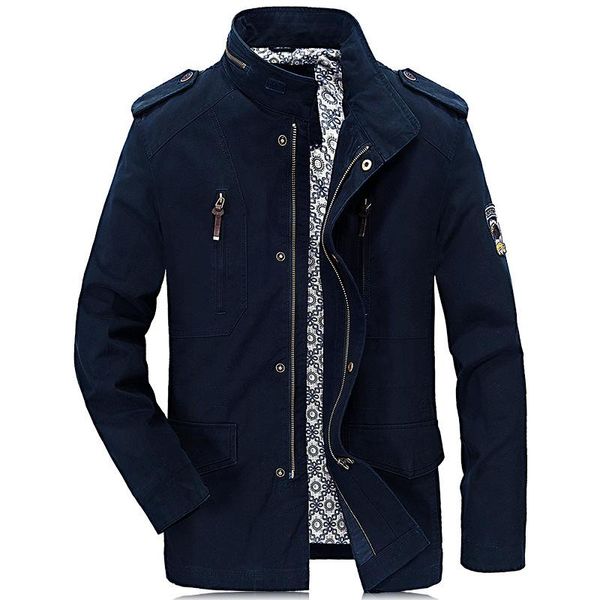 men's jackets drop fashion clothes spring autumn casual handsome 100% cotton jacket tough guy style solid color windbreaker coat, Black;brown
men's jackets drop fashion clothes spring autumn casual handsome 100% cotton jacket tough guy style solid color windbreaker coat, Black;brown