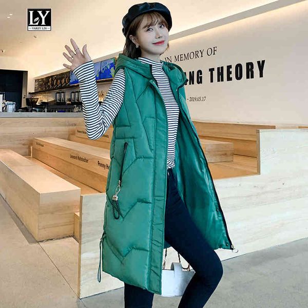 down new women plus size sleeveless vest cotton paddedjacket coat winter medium long warm hooded waistcoat outerwear, Black
down new women plus size sleeveless vest cotton paddedjacket coat winter medium long warm hooded waistcoat outerwear, Black