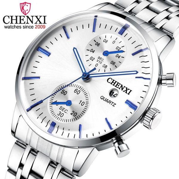 wristwatches chenxi mens watches full steel waterproof sport quartz watch men fashion chronograph clock date wrist, Slivery;brown
wristwatches chenxi mens watches full steel waterproof sport quartz watch men fashion chronograph clock date wrist, Slivery;brown