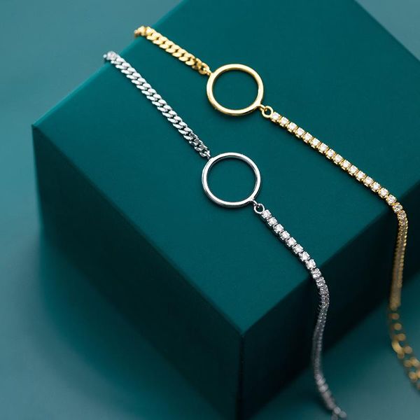 other bracelets colusiwei round shape geometric silver bracelet dazzling clear cz chain for women 925 sterling wedding jewelry, Golden;silver
other bracelets colusiwei round shape geometric silver bracelet dazzling clear cz chain for women 925 sterling wedding jewelry, Golden;silver