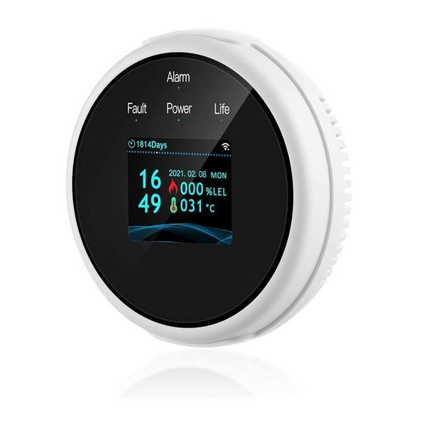 wifi natural gas detector with temperature leak sensor suitable for lpg lng, intelligent application control us plug analyzers
wifi natural gas detector with temperature leak sensor suitable for lpg lng, intelligent application control us plug analyzers