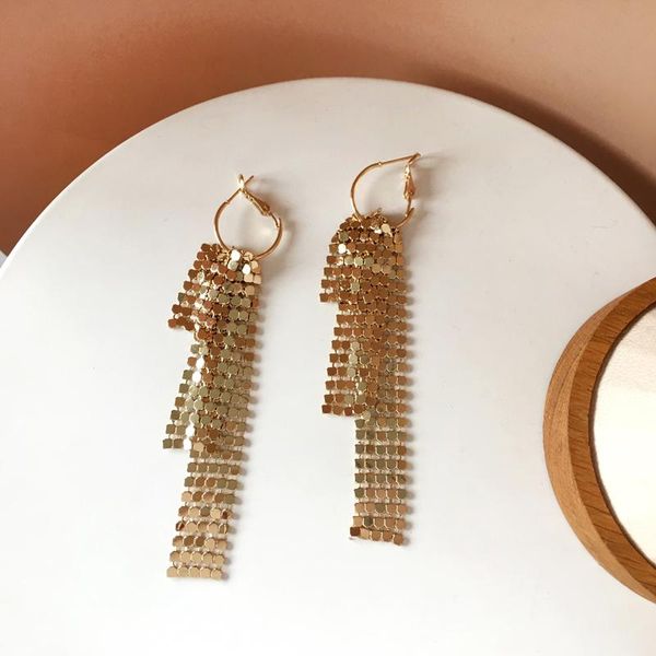 dangle & chandelier bilandi s925 needle tassel earrings 2021 design selling golden plating metal drop for girl lady gifts, Silver
dangle & chandelier bilandi s925 needle tassel earrings 2021 design selling golden plating metal drop for girl lady gifts, Silver