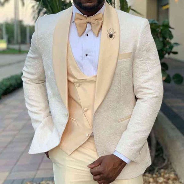 men's suits & blazers 3 piece wedding bridegroom tuxedos floral pattern slim fit men jacket vest with pants african male fashion blazer, White;black
men's suits & blazers 3 piece wedding bridegroom tuxedos floral pattern slim fit men jacket vest with pants african male fashion blazer, White;black