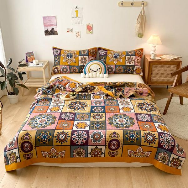 blankets durable comfortable pure cotton gauze printing home textiles stitch blanket single double150x200/200x230cm
blankets durable comfortable pure cotton gauze printing home textiles stitch blanket single double150x200/200x230cm