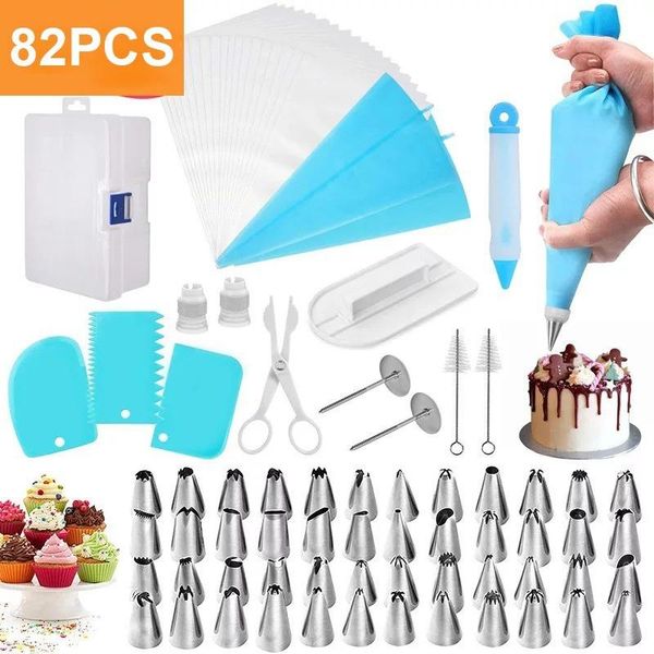 baking & pastry tools 82pcs/sets cream cake decorating accessories nozzle stainless mouth scraper
baking & pastry tools 82pcs/sets cream cake decorating accessories nozzle stainless mouth scraper