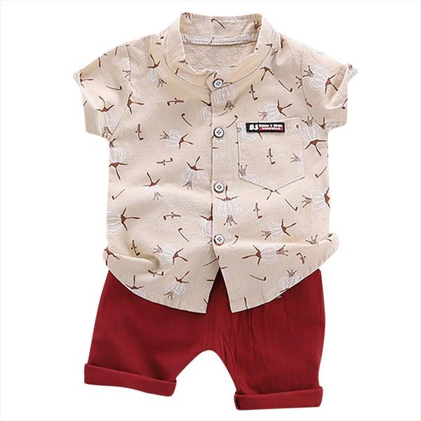 casual infant gentleman tie shirt pants spring childrens boys clothes cotton short sleeve outfit summer clothing, White
casual infant gentleman tie shirt pants spring childrens boys clothes cotton short sleeve outfit summer clothing, White