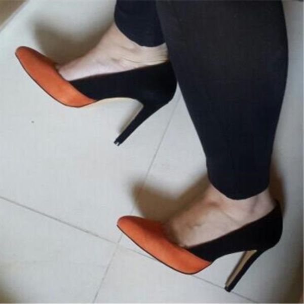 shofoo shoes.beautiful and fashionable women's shoes,black brown suede stitching, pointed toe pumps, shoes. size:34-45 dress shoes
shofoo shoes.beautiful and fashionable women's shoes,black brown suede stitching, pointed toe pumps, shoes. size:34-45 dress shoes