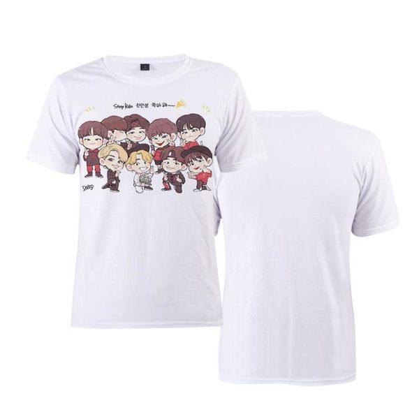 men's t-shirts stray kids t shirt harajuku men women streetwear summer fashion hip hop clothes o-neck casual tees, White;black
men's t-shirts stray kids t shirt harajuku men women streetwear summer fashion hip hop clothes o-neck casual tees, White;black