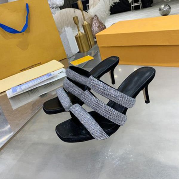 luxury rhinestone woman slippers fashion flat heel .5cm 9.5cm high-heeled summer party slides sandals size 35-43, Black
luxury rhinestone woman slippers fashion flat heel .5cm 9.5cm high-heeled summer party slides sandals size 35-43, Black