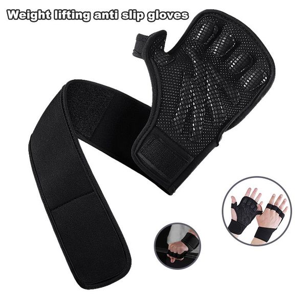 cycling gloves cross training weightlifting exercise with wrist wrap support open finger backless non-slip fitness nov99, Black
cycling gloves cross training weightlifting exercise with wrist wrap support open finger backless non-slip fitness nov99, Black