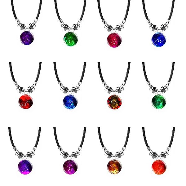 fashion 12 constellation zodiac glass convex round pendant necklaces birthday jewelry, Silver
fashion 12 constellation zodiac glass convex round pendant necklaces birthday jewelry, Silver