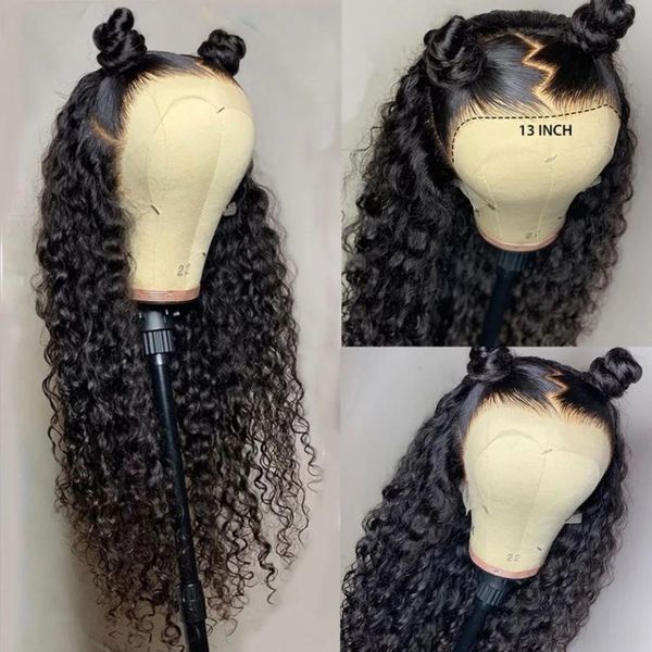 part 13x4 lace front human hair wig brazilian kinky curly pre plucked deep remy 150 density 13x6x1 wigs, Black;brown
part 13x4 lace front human hair wig brazilian kinky curly pre plucked deep remy 150 density 13x6x1 wigs, Black;brown