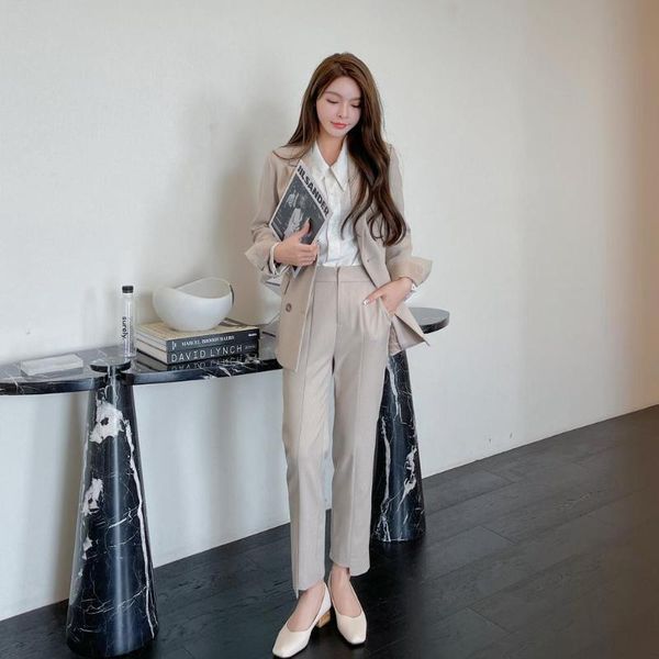 women's two piece pants women elegant office work wear pant suits ol 2 sets solid blazer jacket & trousers suit set, White
women's two piece pants women elegant office work wear pant suits ol 2 sets solid blazer jacket & trousers suit set, White