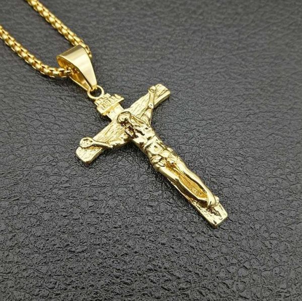 pendant necklaces men hip hop cross jesus stainless steel fashion male vintage pendants necklace hiphop jewelry gifts, Silver
pendant necklaces men hip hop cross jesus stainless steel fashion male vintage pendants necklace hiphop jewelry gifts, Silver