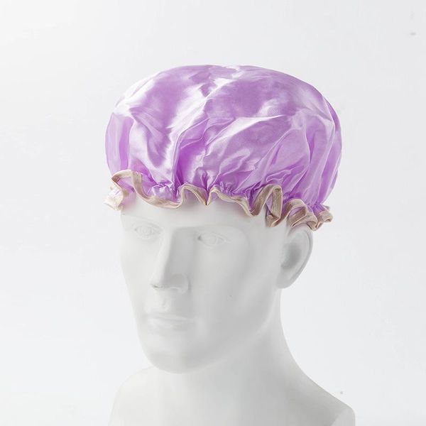 shower caps 1pcs double waterproof cap make-up combing,bathing sauna bonnets for women satin night hair bath products
shower caps 1pcs double waterproof cap make-up combing,bathing sauna bonnets for women satin night hair bath products