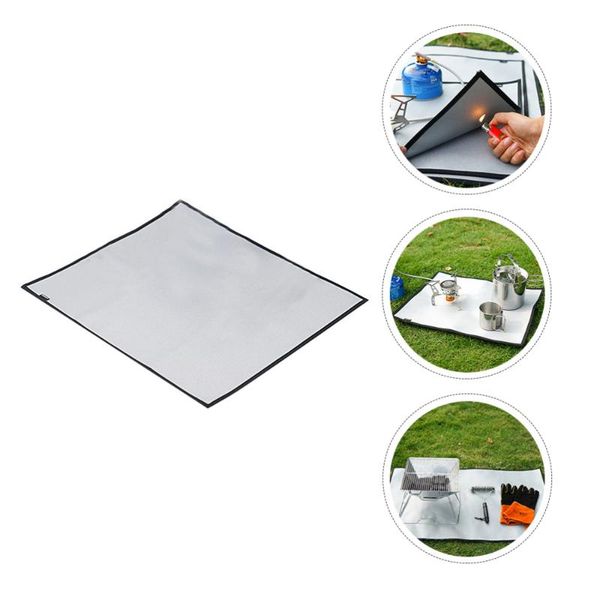 1pc camping fireproof cloth picnic barbecue heat insulation pad temperature fire mat outdoor pads
1pc camping fireproof cloth picnic barbecue heat insulation pad temperature fire mat outdoor pads