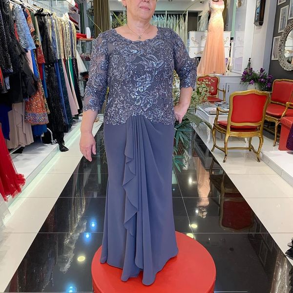 luxurious lace mother of bride dresses beaded sequins chiffon mother of groom dresses long sleeves formal party evening gown, Black;red
luxurious lace mother of bride dresses beaded sequins chiffon mother of groom dresses long sleeves formal party evening gown, Black;red