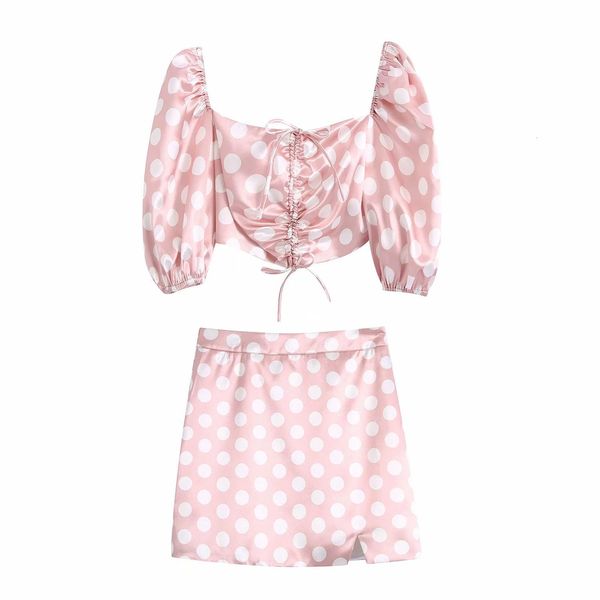 suits 2021 women two piece set pink polka dot cropped & mini skirts summer beach holiday kawaii woman clothing, Black
suits 2021 women two piece set pink polka dot cropped & mini skirts summer beach holiday kawaii woman clothing, Black