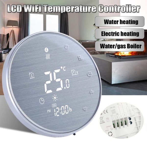 smart home control wifi thermostat temperature controller water electric warm floor heating gas boiler works with google
smart home control wifi thermostat temperature controller water electric warm floor heating gas boiler works with google