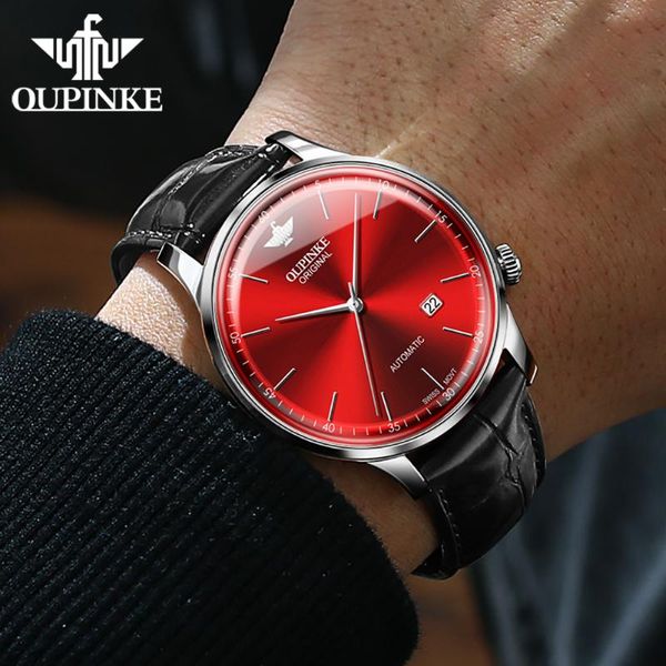 wristwatches swiss big brand oupinke automatic mechanical watch leather luxury business casual waterproof calendar sapphire, Slivery;brown
wristwatches swiss big brand oupinke automatic mechanical watch leather luxury business casual waterproof calendar sapphire, Slivery;brown