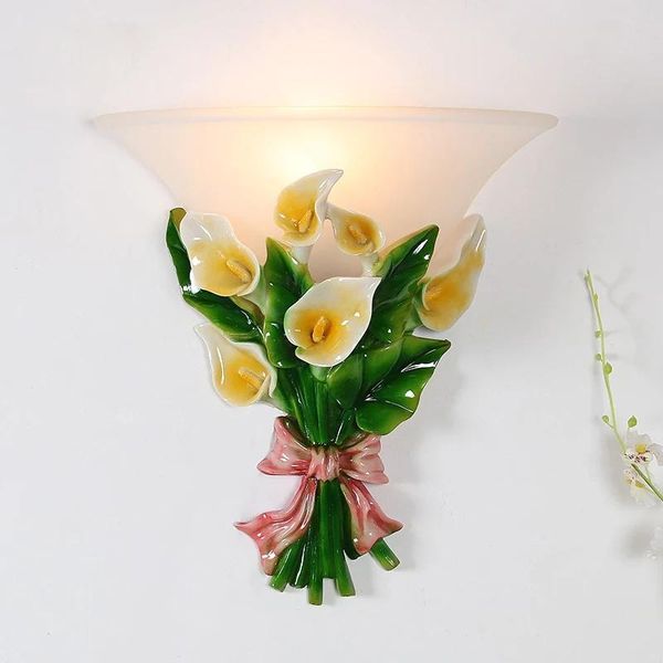 wall lamp european retro creative led calla flower lights for living room tv bedroom bedside el ktv aisle light fixture
wall lamp european retro creative led calla flower lights for living room tv bedroom bedside el ktv aisle light fixture
