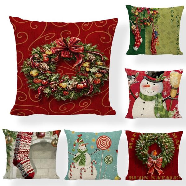 cushion/decorative pillow happy year pillowcase cushion cover throw case merry christmas gifts home office living room 45x45cm sofa
cushion/decorative pillow happy year pillowcase cushion cover throw case merry christmas gifts home office living room 45x45cm sofa