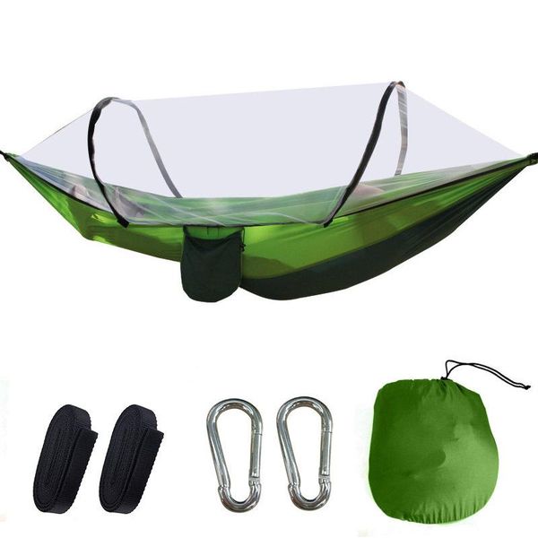 fully automatic quick-opening hammock outdoor single double nylon fabric camping pole mosquito net tents and shelters
fully automatic quick-opening hammock outdoor single double nylon fabric camping pole mosquito net tents and shelters