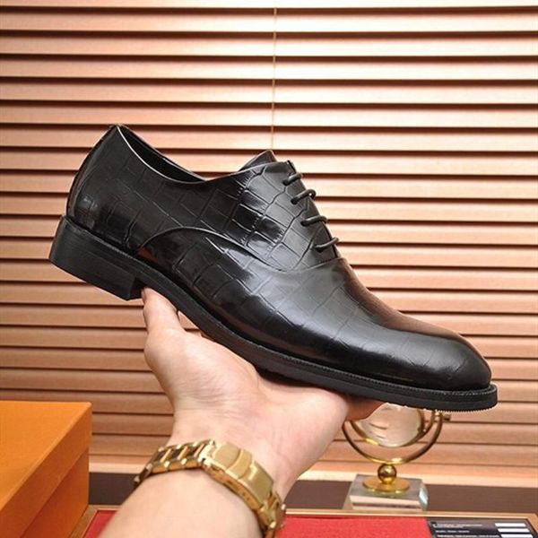 genuine men shoes leather flat anti slip male shoe solid color patent business formal style dress, Black
genuine men shoes leather flat anti slip male shoe solid color patent business formal style dress, Black