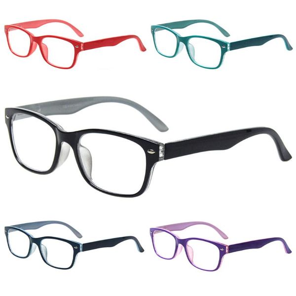 sunglasses 4 pack reading glasses spring hinged rectangular frame men and women comfortable reader, White;black
sunglasses 4 pack reading glasses spring hinged rectangular frame men and women comfortable reader, White;black