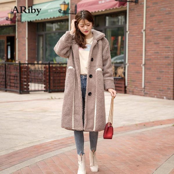 women's trench coats ariby fashion stitching wool jacket women vintage streetwear lapel single-breasted thick abrigo mujer1 uute, Tan;black
women's trench coats ariby fashion stitching wool jacket women vintage streetwear lapel single-breasted thick abrigo mujer1 uute, Tan;black