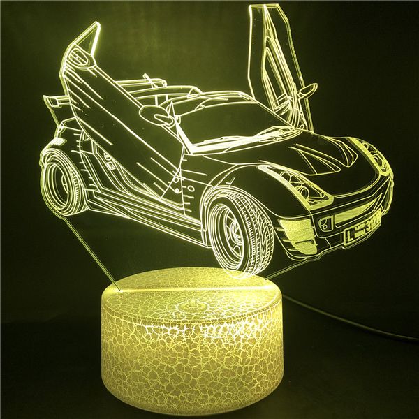 acrylic 3d illusion night light kids super sports car led nightlight with sensor table lamp for child boy bedroom decor bedside gift
acrylic 3d illusion night light kids super sports car led nightlight with sensor table lamp for child boy bedroom decor bedside gift