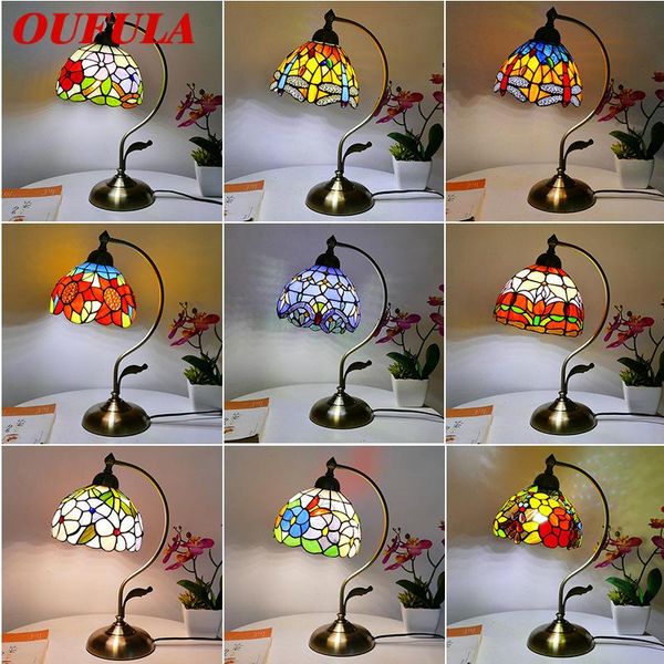 table lamps oufula tiffany lamp contemporary retro creative decoration desk led light for home
table lamps oufula tiffany lamp contemporary retro creative decoration desk led light for home