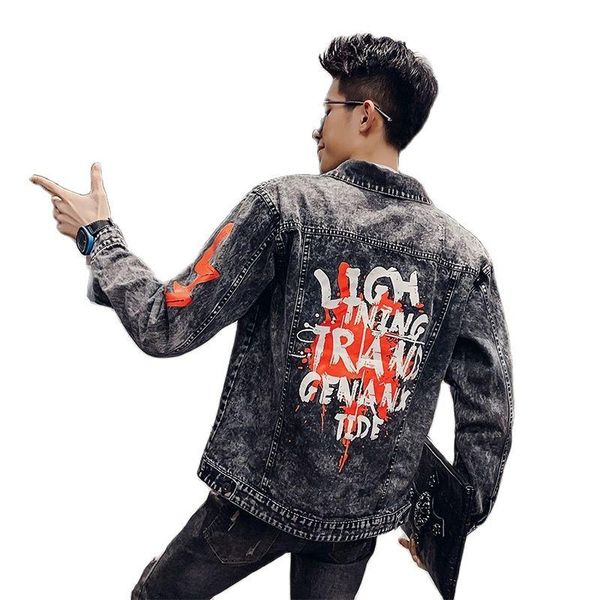 men's jackets clothing male's slim denim jacket cargo hip hop streetwear coat casual cotton cowboy man, Black;brown
men's jackets clothing male's slim denim jacket cargo hip hop streetwear coat casual cotton cowboy man, Black;brown