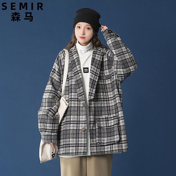 women's suits & blazers 2022 korean plaid suit jacket clothing chic retro spring autumn coats loose blazer outerwear d786, White;black
women's suits & blazers 2022 korean plaid suit jacket clothing chic retro spring autumn coats loose blazer outerwear d786, White;black