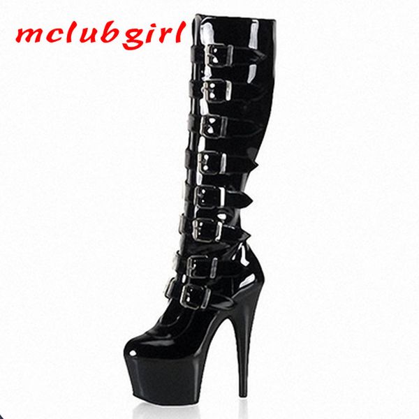 mclubgirl 15cm heels belt buckle black mid barrel knight boots super high heels fashion stage boots lyp 210507
mclubgirl 15cm heels belt buckle black mid barrel knight boots super high heels fashion stage boots lyp 210507