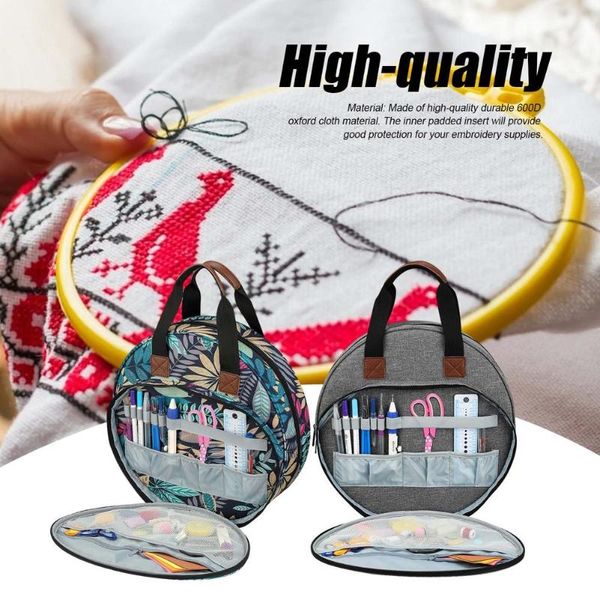 storage bags diy embroidery tool durable portable bag for items organizer cross stitch set