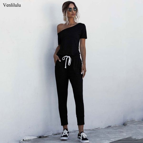 2021 summer one piece jumpsuit women overalls romper one shoulder elegant black jumpsuit female short sleeve overalls for women, Black;white
2021 summer one piece jumpsuit women overalls romper one shoulder elegant black jumpsuit female short sleeve overalls for women, Black;white