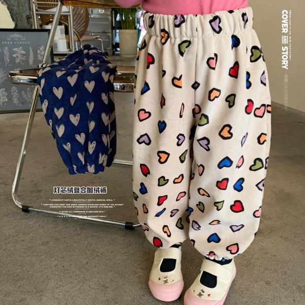 trousers winter children wear girls thickened warm love bloomers loose leisure pants, Blue
trousers winter children wear girls thickened warm love bloomers loose leisure pants, Blue