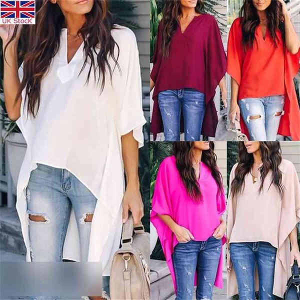kayotuas women blouse fashion batwing sleeve office ladies summer casual v-neck loose solid color elegant shirt streetwear 210522, White
kayotuas women blouse fashion batwing sleeve office ladies summer casual v-neck loose solid color elegant shirt streetwear 210522, White