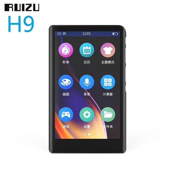 & mp4 players ruizu h9 metal mp3 player bluetooth 5.0 built-in speaker 3.8inch full touch screen support fm radio,recording,video,
& mp4 players ruizu h9 metal mp3 player bluetooth 5.0 built-in speaker 3.8inch full touch screen support fm radio,recording,video,